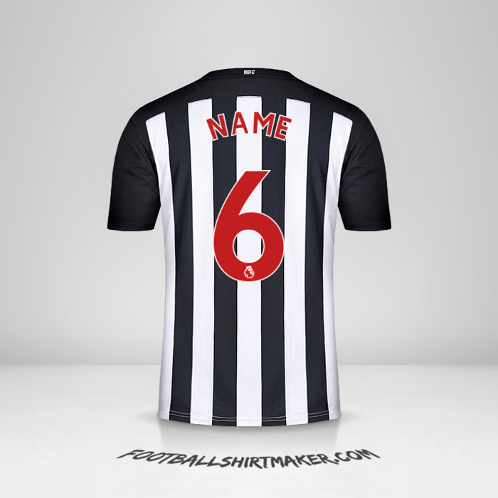 Trikot Newcastle United FC 2020/21 -  name - 6