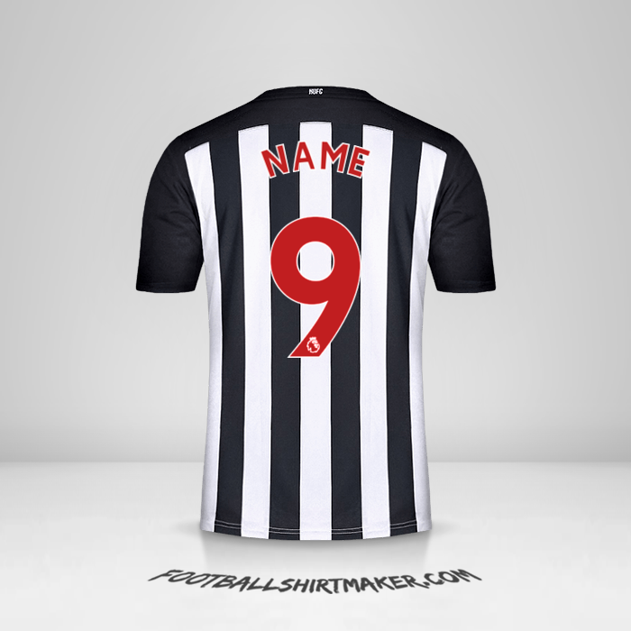 Trikot Newcastle United FC 2020/21 -  name - 9
