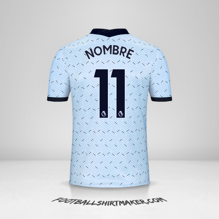 Camiseta Chelsea 2020/21 Visita -  nombre - 11