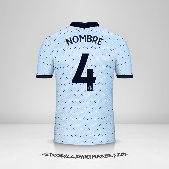 Camiseta Chelsea 2020/21 Visita -  nombre - 4