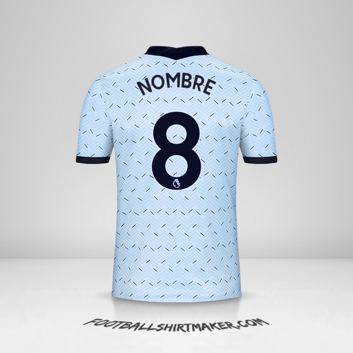 Jersey Chelsea 2020/21 Visita -  nombre - 8