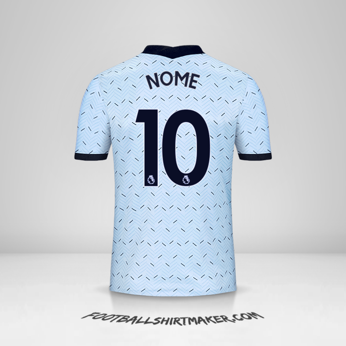Maglia Chelsea 2020/21 Seconda -  nome - 10