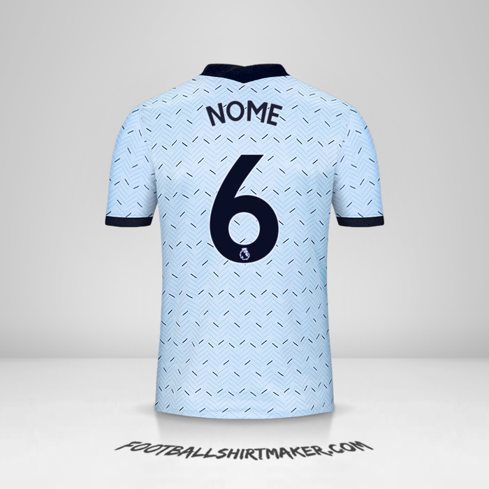 Camisa Chelsea 2020/21 Alternativa -  nome - 6