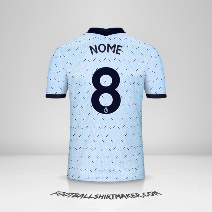 Maglia Chelsea 2020/21 Seconda -  nome - 8