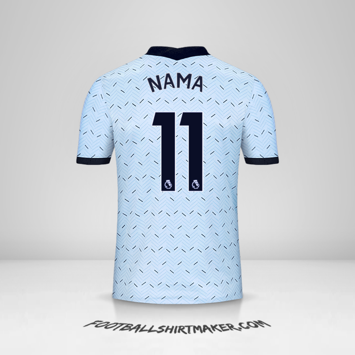 Jersey Chelsea 2020/21 Alternatif -  nama - 11