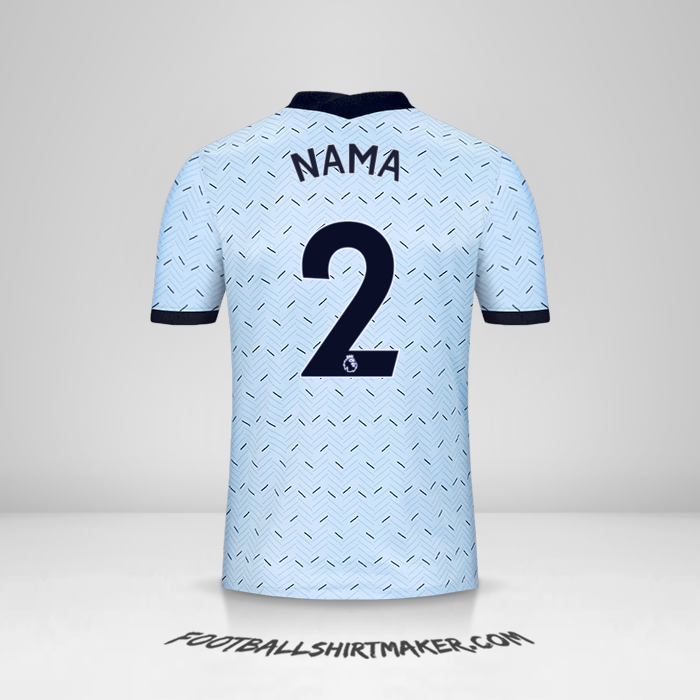 Jersey Chelsea 2020/21 Alternatif -  nama - 2