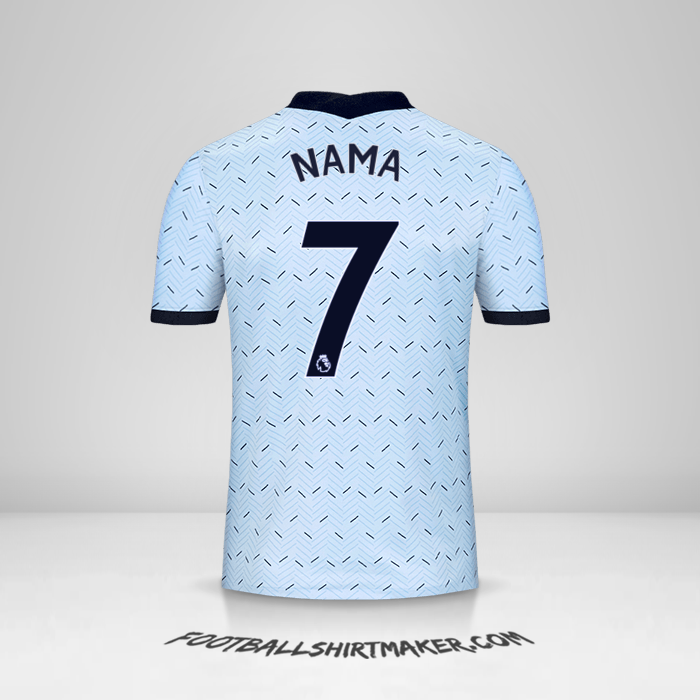 Jersey Chelsea 2020/21 Alternatif -  nama - 7
