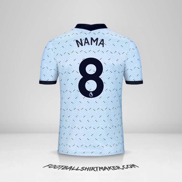 Jersey Chelsea 2020/21 Alternatif -  nama - 8
