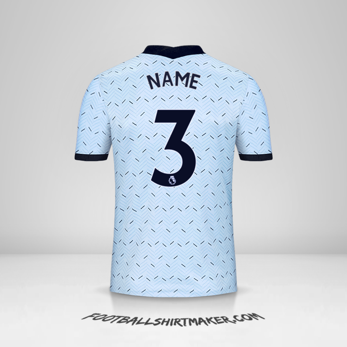 Jersey Chelsea 2020/21 Away -  name - 3