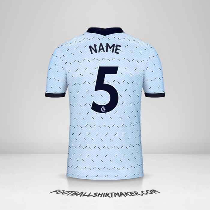 Trikot Chelsea 2020/21 Auswärts -  name - 5