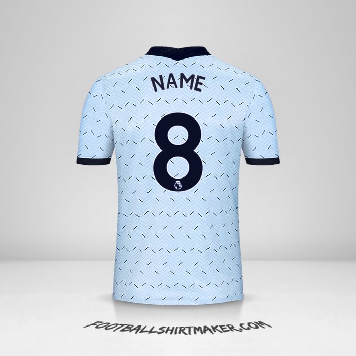 Jersey Chelsea 2020/21 Away -  name - 8