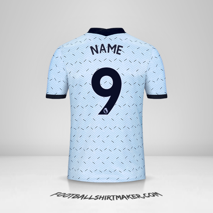 Trikot Chelsea 2020/21 Auswärts -  name - 9