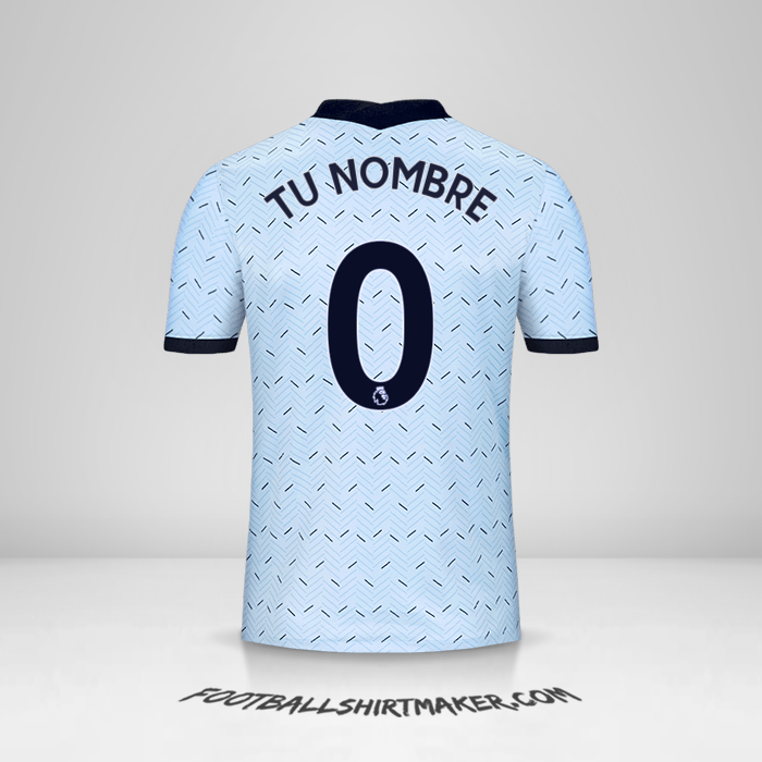 Jersey Chelsea 2020/21 II -  tu nombre - 0
