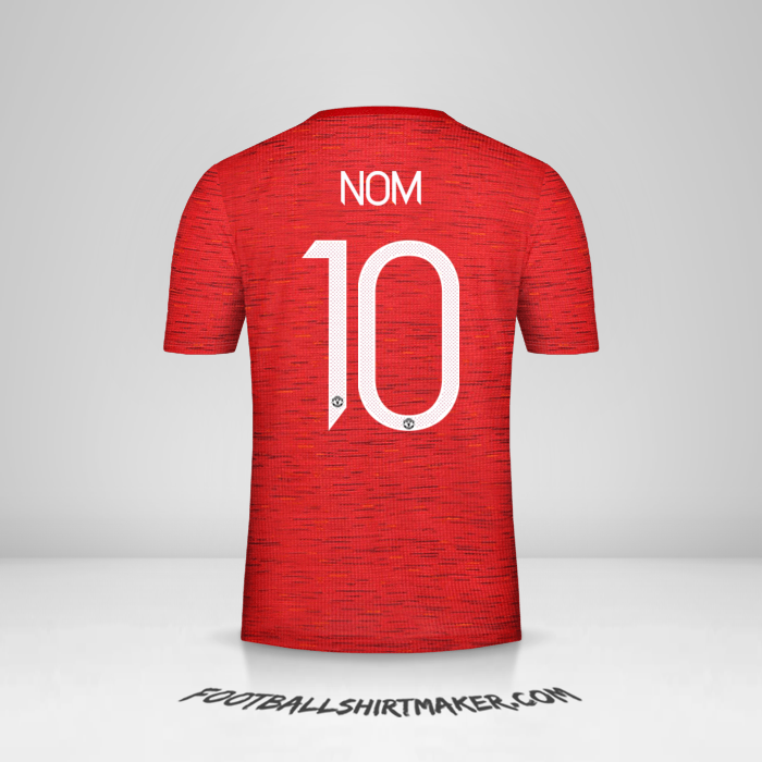 Maillot Manchester United Cup 2020/21 -  nom - 10