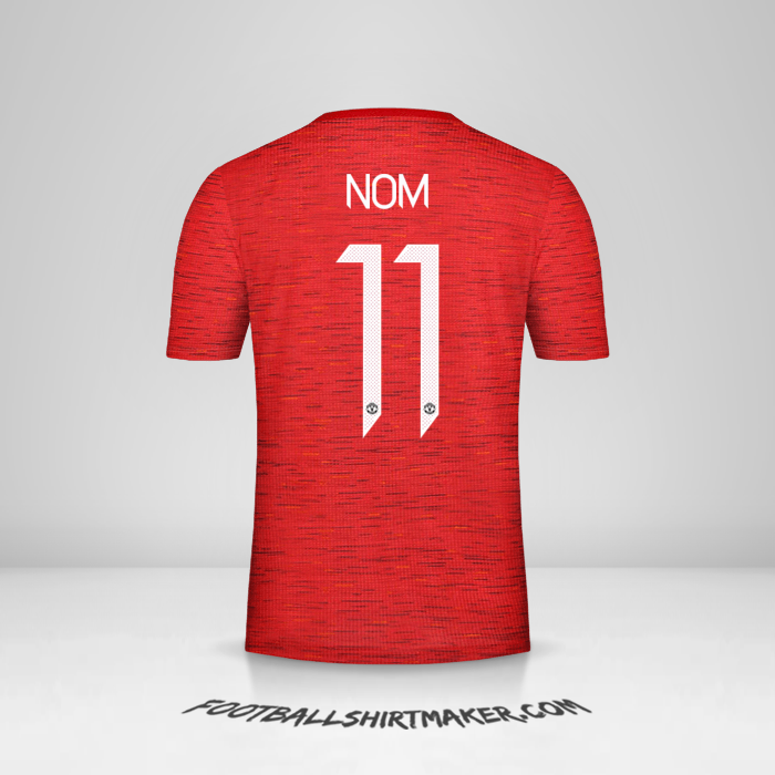 Maillot Manchester United Cup 2020/21 -  nom - 11