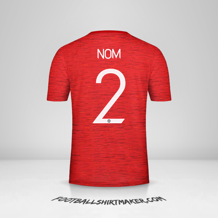 Maillot Manchester United Cup 2020/21 -  nom - 2