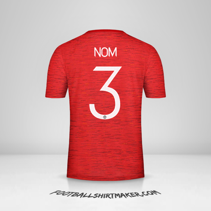 Maillot Manchester United Cup 2020/21 -  nom - 3