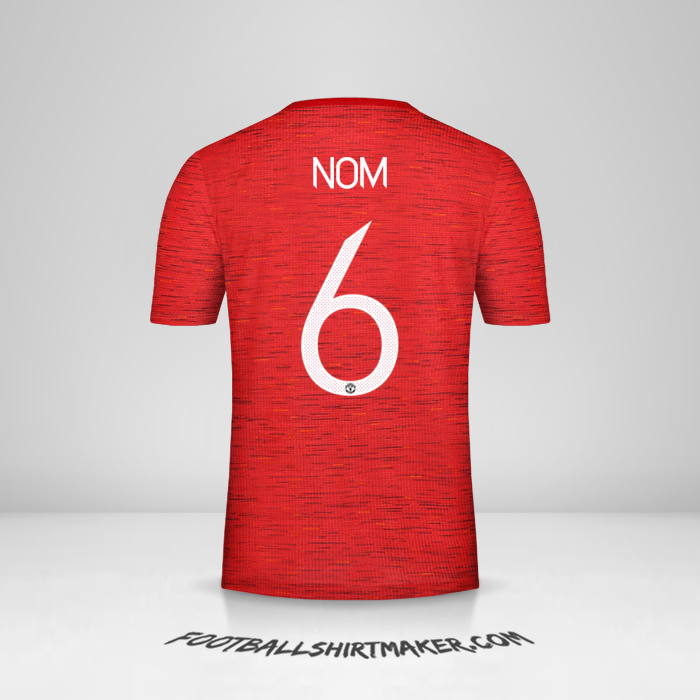 Maillot Manchester United Cup 2020/21 -  nom - 6