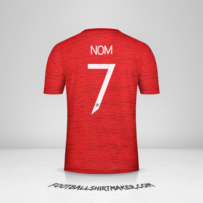 Maillot Manchester United Cup 2020/21 -  nom - 7