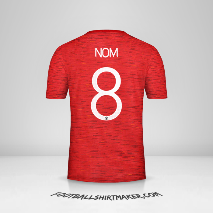Maillot Manchester United Cup 2020/21 -  nom - 8