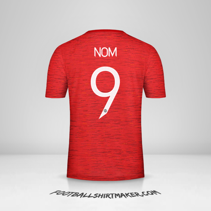 Maillot Manchester United Cup 2020/21 -  nom - 9