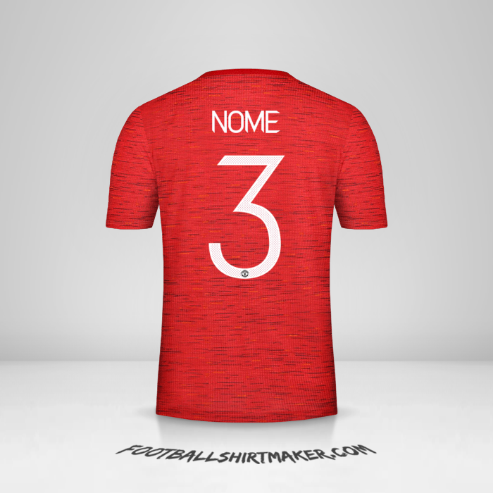 Maglia Manchester United Cup 2020/21 -  nome - 3