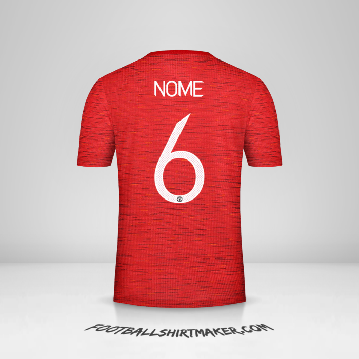 Camisa Manchester United Cup 2020/21 -  nome - 6
