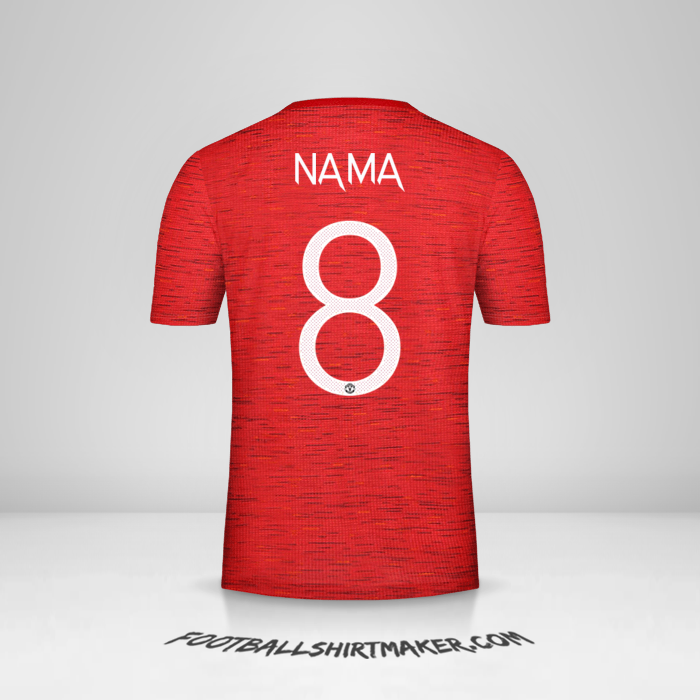 Jersey Manchester United Cup 2020/21 -  nama - 8