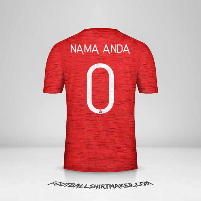 Jersey Manchester United Cup 2020/21 -  nama anda - 0