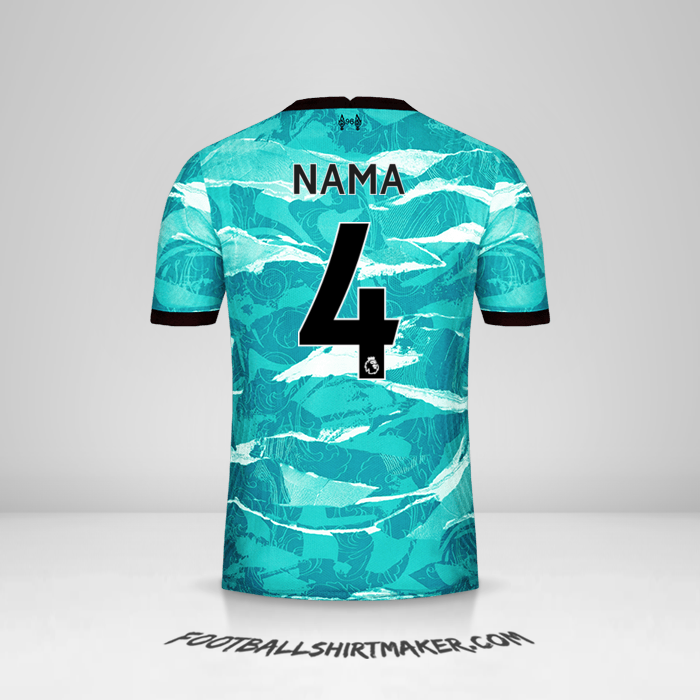 Jersey Liverpool FC 2020/21 Alternatif -  nama - 4