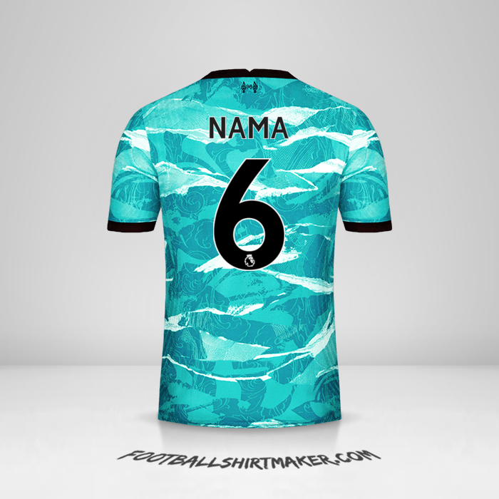 Jersey Liverpool FC 2020/21 Alternatif -  nama - 6