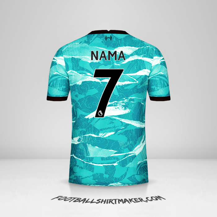 Jersey Liverpool FC 2020/21 Alternatif -  nama - 7