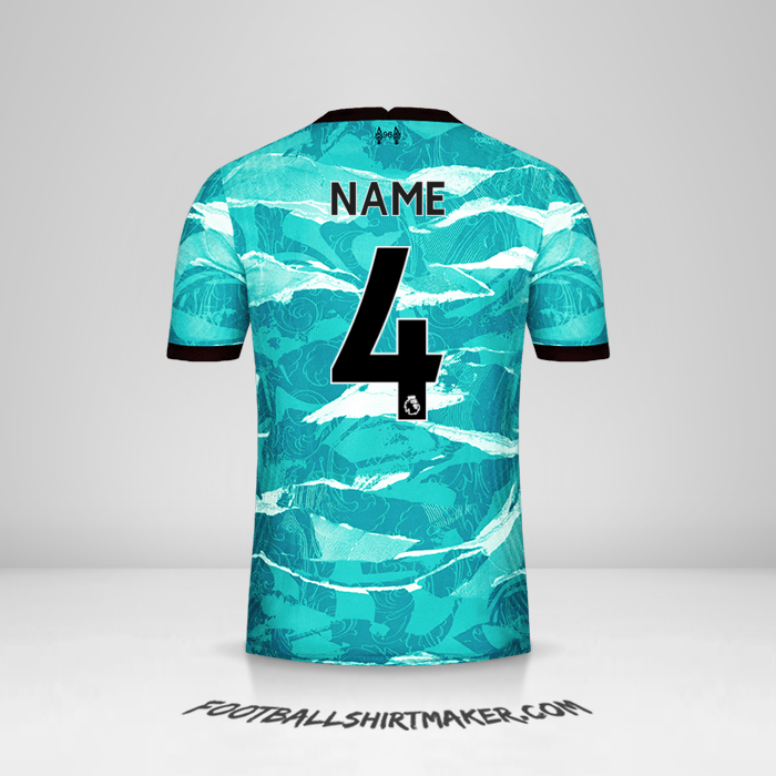 Jersey Liverpool FC 2020/21 Away -  name - 4