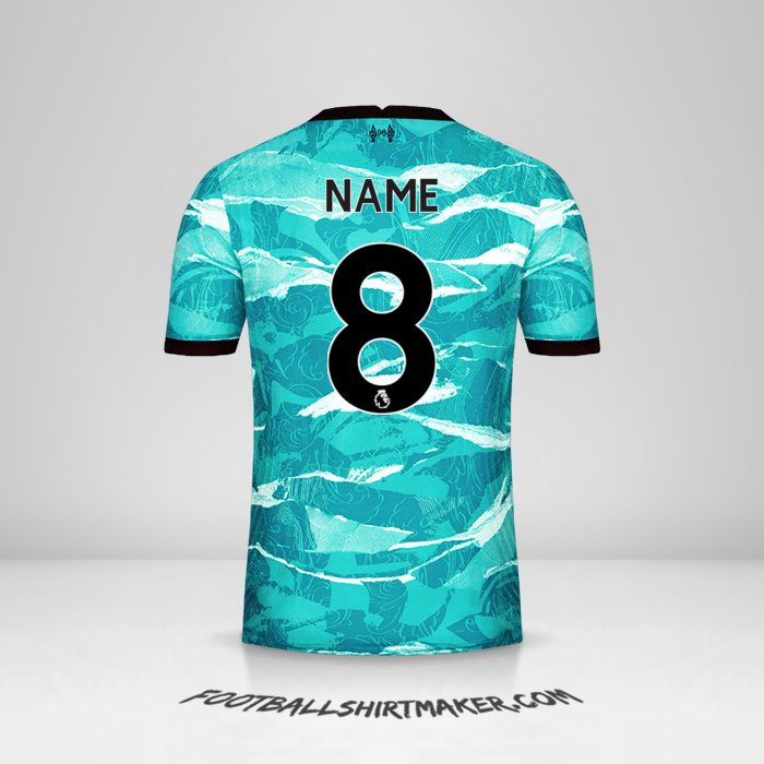 Trikot Liverpool FC 2020/21 Auswärts -  name - 8