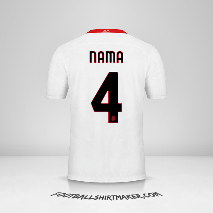 Jersey AC Milan 2020/21 Alternatif -  nama - 4
