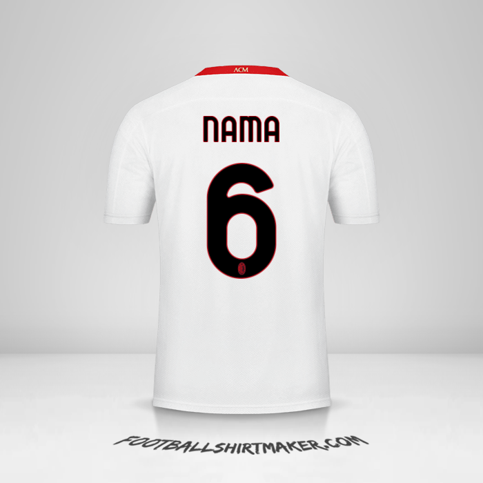 Jersey AC Milan 2020/21 Alternatif -  nama - 6