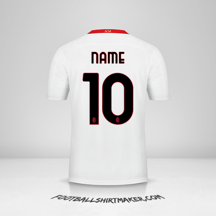 Trikot AC Milan 2020/21 Auswärts -  name - 10