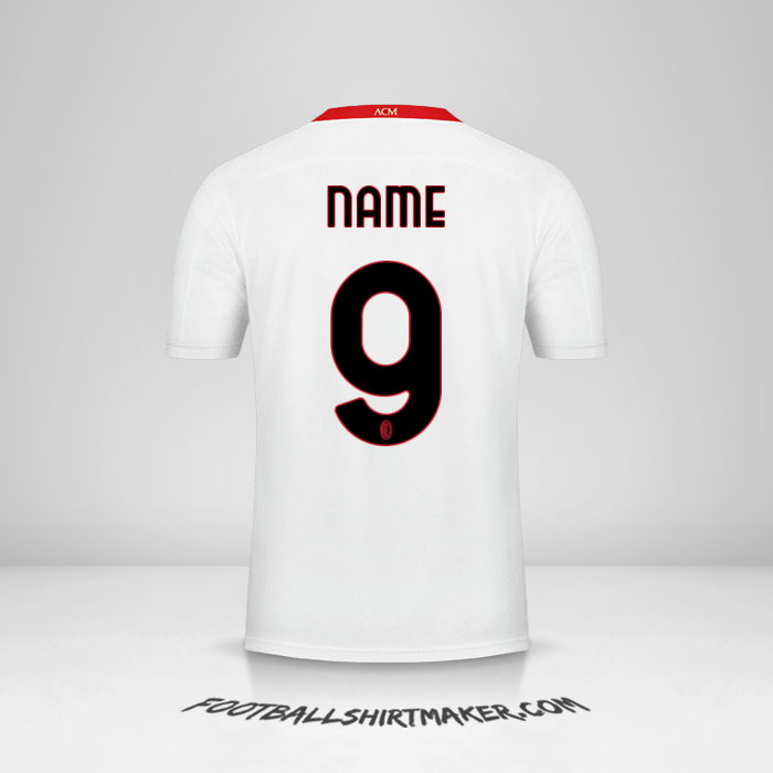 Trikot AC Milan 2020/21 Auswärts -  name - 9