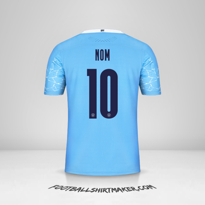 Maillot Manchester City Cup 2020/21 -  nom - 10