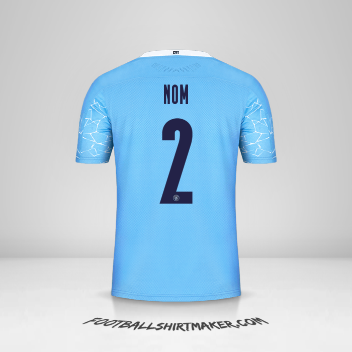 Maillot Manchester City Cup 2020/21 -  nom - 2