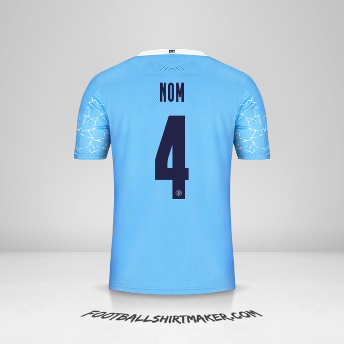 Maillot Manchester City Cup 2020/21 -  nom - 4