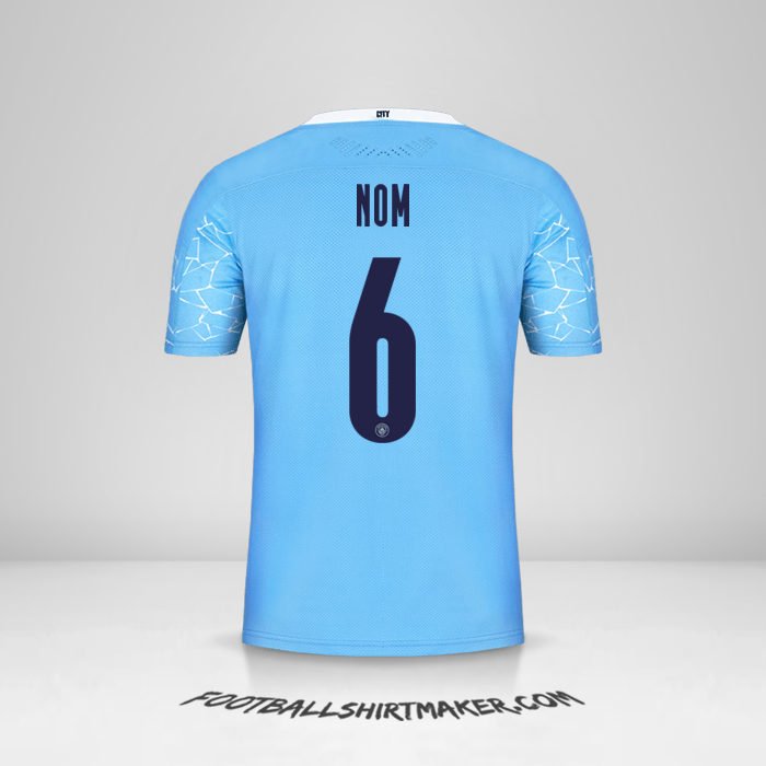 Maillot Manchester City Cup 2020/21 -  nom - 6