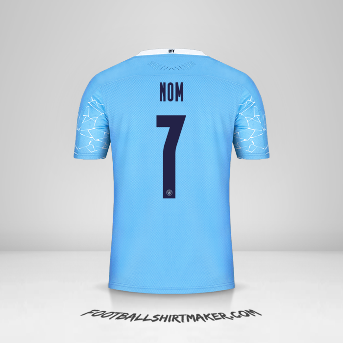 Maillot Manchester City Cup 2020/21 -  nom - 7