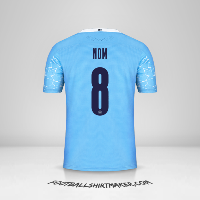 Maillot Manchester City Cup 2020/21 -  nom - 8