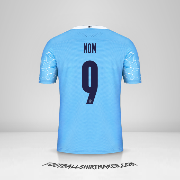 Maillot Manchester City Cup 2020/21 -  nom - 9