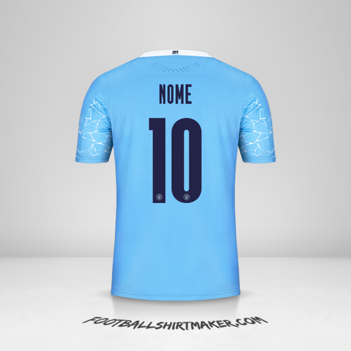 Maglia Manchester City Cup 2020/21 -  nome - 10