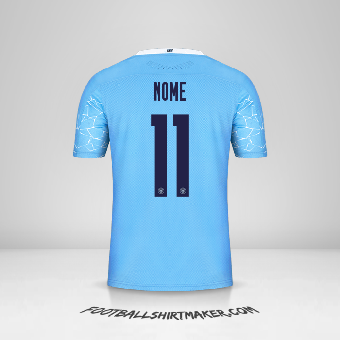 Maglia Manchester City Cup 2020/21 -  nome - 11