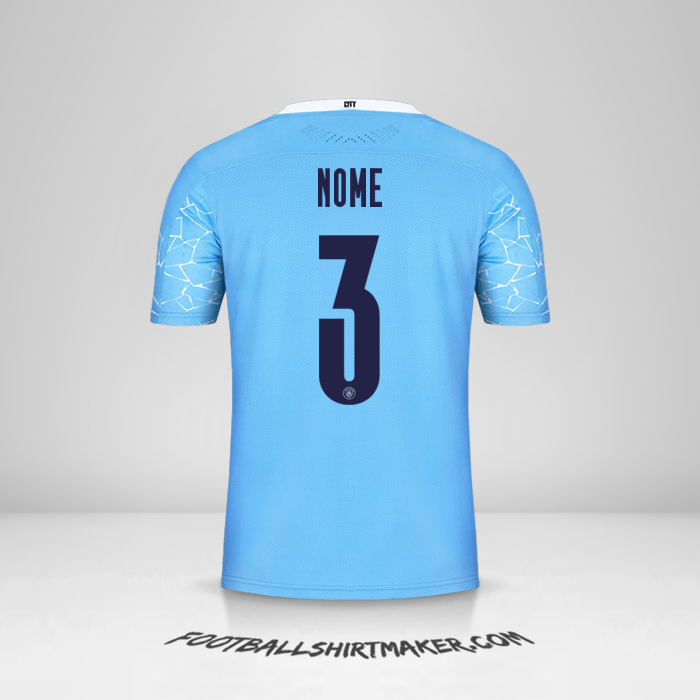 Camisa Manchester City Cup 2020/21 -  nome - 3