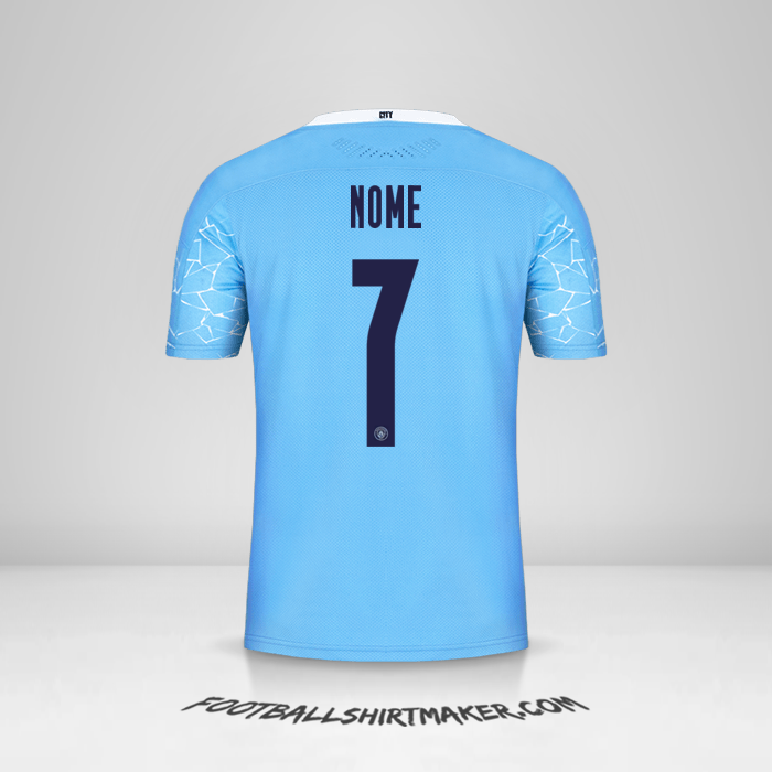Maglia Manchester City Cup 2020/21 -  nome - 7