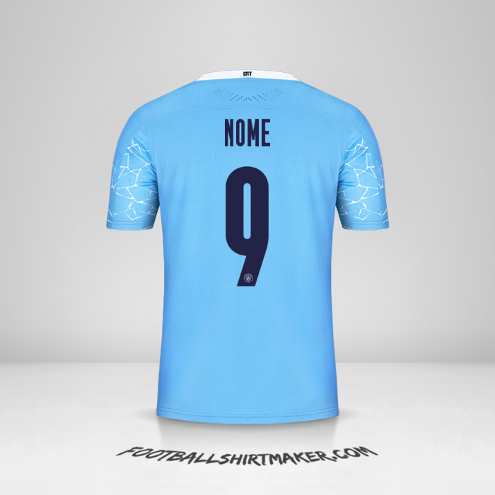 Maglia Manchester City Cup 2020/21 -  nome - 9
